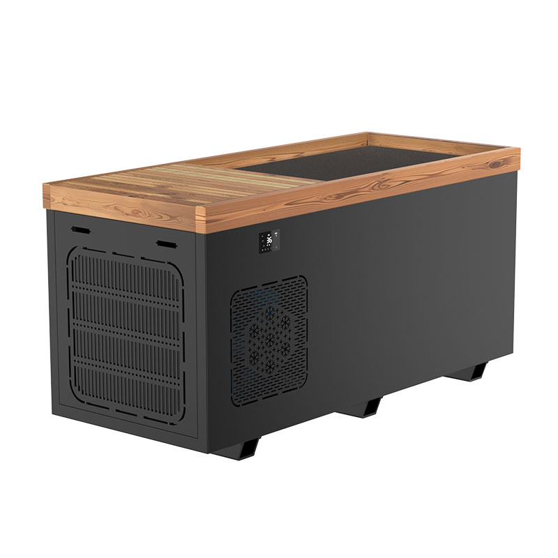 Ψυχρή μπανιέρα από ανοξείδωτο ατσάλι Ψυχρή μπανιέρα από ανοξείδωτο ατσάλι