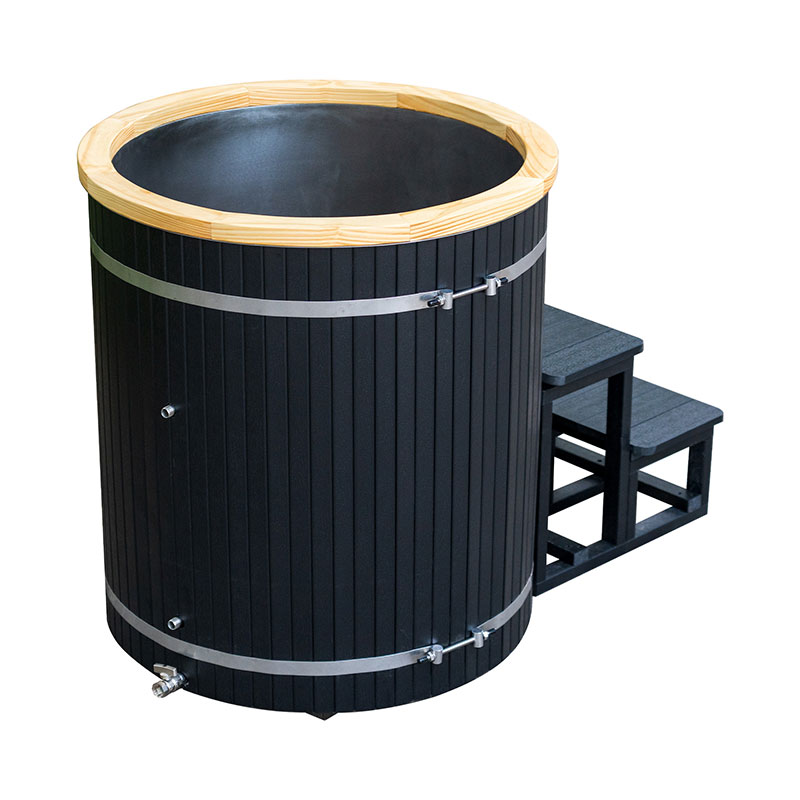 Σύνθετη μπανιέρα πάγου με επένδυση από ανοξείδωτο ατσάλι 304