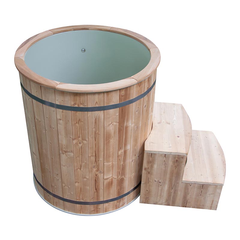 Μπανιέρα πάγου Thermo Pine Wood με επένδυση από ανοξείδωτο ατσάλι 304