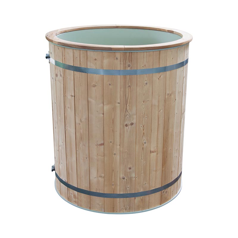 Μπανιέρα πάγου Thermo Pine Wood με επένδυση από ανοξείδωτο ατσάλι 304