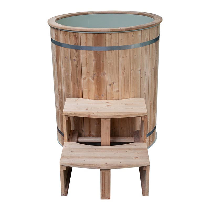 Μπανιέρα πάγου Thermo Pine Wood με επένδυση από ανοξείδωτο ατσάλι 304
