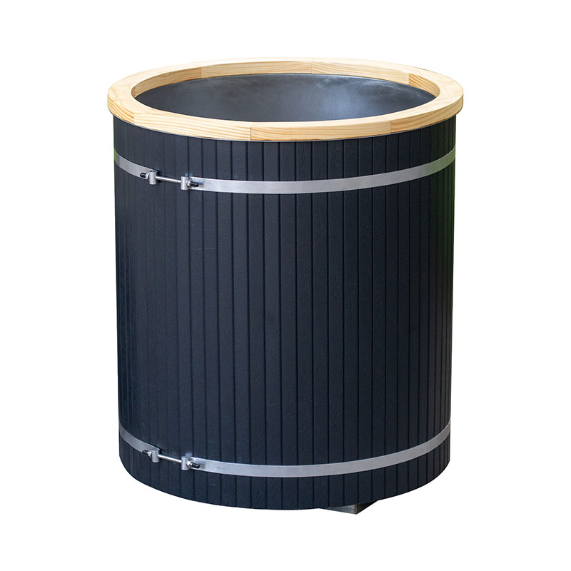 Σύνθετη μπανιέρα πάγου με επένδυση από ανοξείδωτο ατσάλι 304