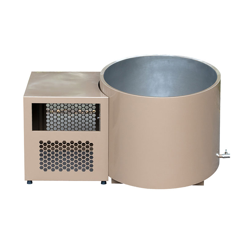 Champagne Gold Full 304 από ανοξείδωτο ατσάλι Cold Plunge Μπανιέρα