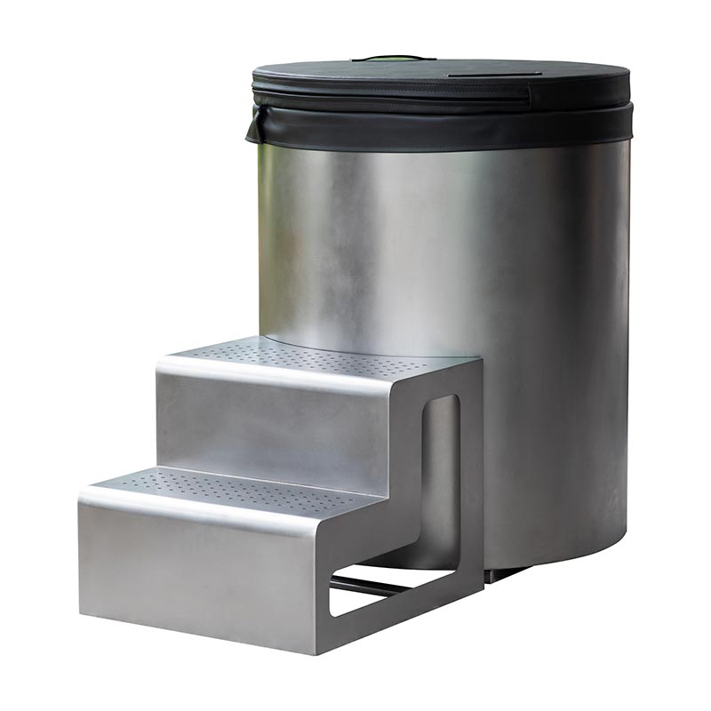 Πλήρης 304 ανοξείδωτη στρογγυλή μπανιέρα κρύου βυθίσματος