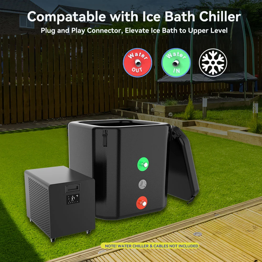 8Psi Inflatable Ice Bath Barrel For Training Recovery