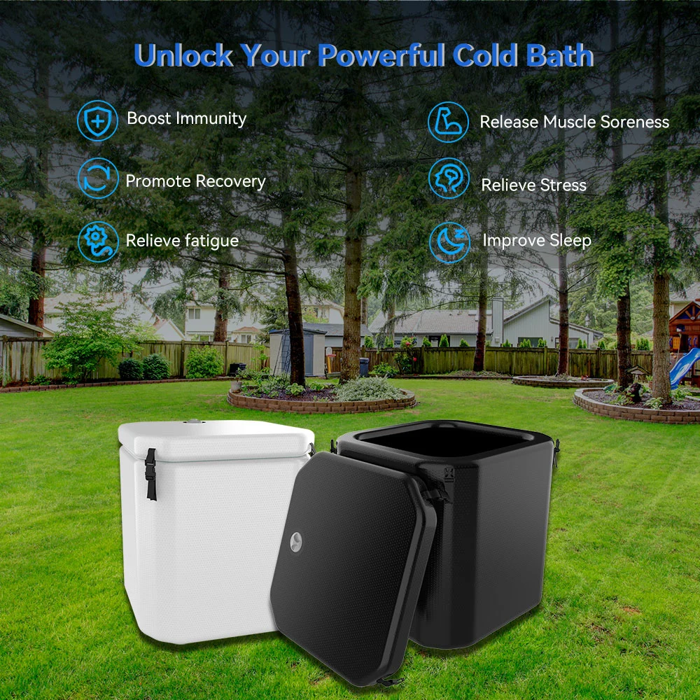 8Psi Inflatable Ice Bath Barrel For Training Recovery